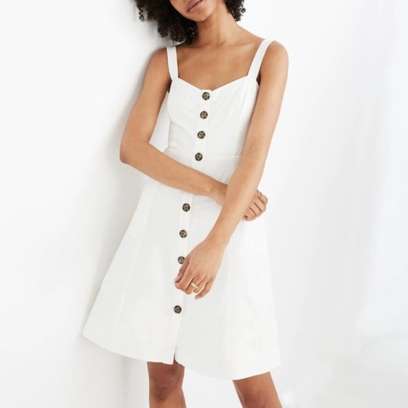 Madewell Dresses & Skirts - Madewell Button-Front Tank Dress